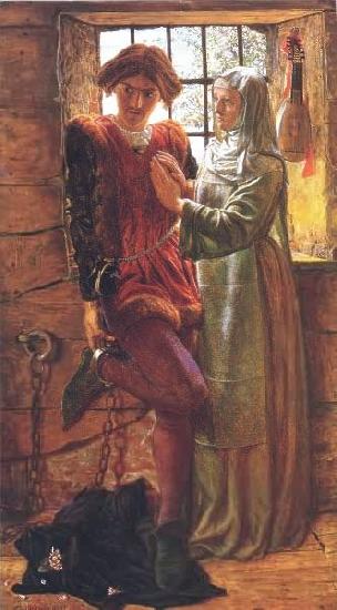 William Holman Hunt Claudio and Isabella oil painting picture